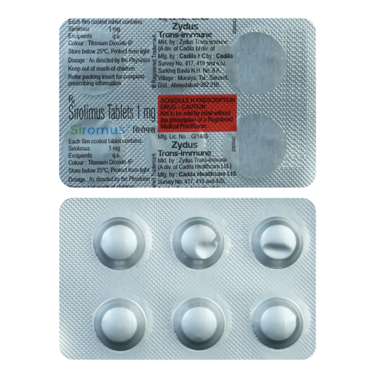 Siromus 1mg Tablet